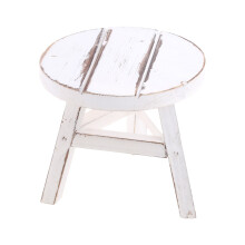 Multicolor Wooden Baby Pose Photo Props Stool Brown Posing Three-legged Stool Table Decorations