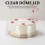 Acrylic Clear Cake Dome Cover with Handle for Serving Platter 6