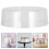 Acrylic Clear Cake Dome Cover with Handle for Serving Platter 9