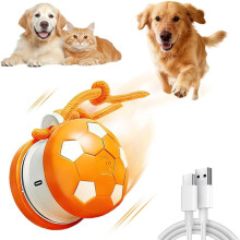 Interaktiver Hundeball, berührungsaktiviert, rollend, quietschend