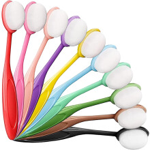 Ink Blending Brushes for Card Making Stamping Scrapbooking Stencil Craft Distress, Color Coded, 10 Piece