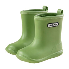 Toddler Rain Boots for Girls, Lightweight & Durable Ankle Boots – Compatible with 3-4 Years, Z03 Green