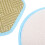 9 Stück sensorische Mini-Matte – Stofffliesen, Farbe. 10