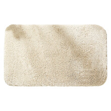 Alfombra de baño gris antideslizante de 15,7 x 23,6 pulgadas, suave y peluda.