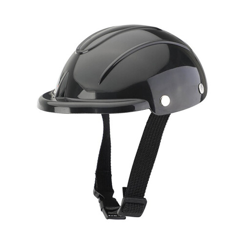 Motorradhelm mit Haustier-Requisite – Mittel, verstellbar &