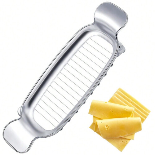Tagliaformaggio e burro in alluminio