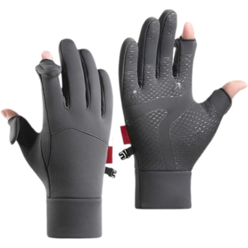 Convertible Fingerless Gloves Thermal Waterproof Windproof