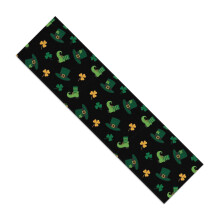 Tafelloper met St. Patrick's Day- en hoge hoedmotief, decoratie voor de keuken- en eettafel, geschikt voor feestjes thuis, 33 x 122 cm,