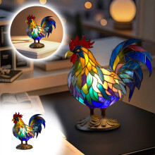 Veilleuse chien en résine teintée – Motif Corgi