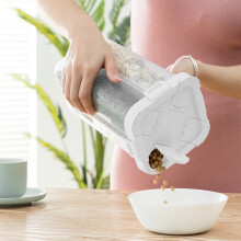 2,3L lufttät flinglåda med 4 fack