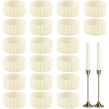 Rubber Candle Huggers for Taper Candles – 20 pcs