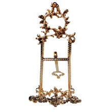 Alloy Easel Photo Display Stand Adjustable Height Decorative Plate Stand for Painting and Display Artwork Album Photo