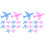 Small Cute Erasers Fun Office Supplies Durable Soft Eraser Set 8