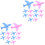 Small Cute Erasers Fun Office Supplies Durable Soft Eraser Set 9
