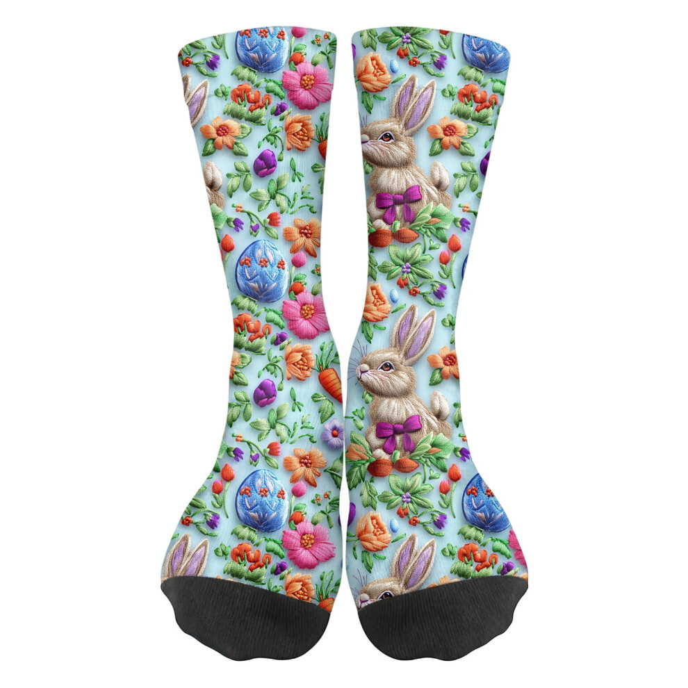 Compression Socks Calf Knee High Support Socks Novelty For Women Men Athletic Running Hiking Nurse, J