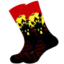 Alle 5 dollaria Moniväriset pörröiset sukat naisille Pörröiset ja mukavat tohvelisukat Syksyn Halloween-sukat Lahjat Kurpitsatossut Yksi koko