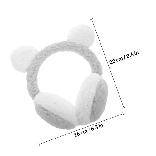 Plush Headband Earmuff Windproof Ear Cover for Winter 1