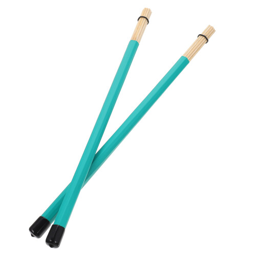 2Paires Baguettes Percussion Bambou Vert Qualité Son 1