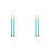 2Paires Baguettes Percussion Bambou Vert Qualité Son 8