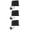 3pcs Portable Golfs Towel Reusable Golfs Convenient Ball 3