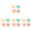 4Sets Eiscreme Schalen Set Kunststoff Bowls 4