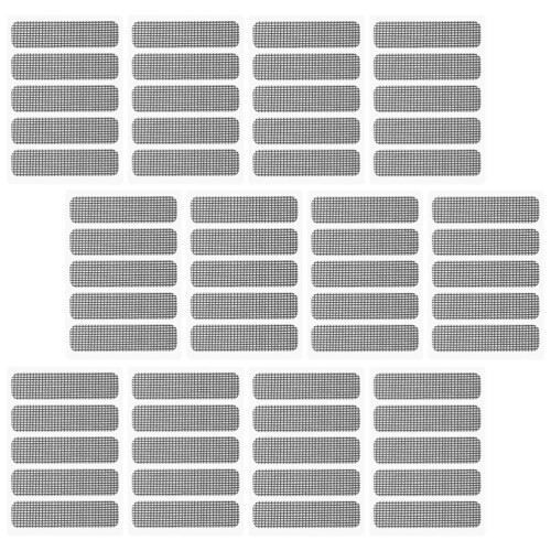 Black Screen Door Repair Patch Kit Mesh Tape Waterproof DIY Use 1
