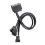 SATAs To 4Pin PC Fan Power Splitter Cable Braideds Sleeve Multiple Cooling Connectors For Computer Case Airflows Optimization 7