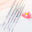 5Pcs Manicure DIY Nail Art Pens Durable Acrylic Assorted 3