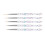 5Pcs Manicure DIY Nail Art Pens Durable Acrylic Assorted 11