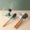 Supporto da cucina pieghevole per spatole, bacchette e utensili, colore blu. 6