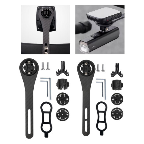 Bicycles Computer Mount Adjustable Holder Cycling Extension Mount for Handlebars Bikes Computer Camera Stem Brackets 1