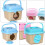 Cage De Voyage Hamster Portable Extérieur 7