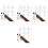 32Pcs Ceramic Chopstick Rest Holder White Rabbit Cute Table Accent 3