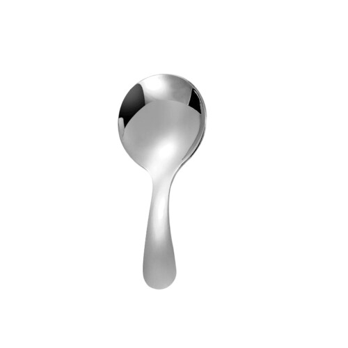 Cuchara de postre infantil con mango corto (1 unidad) 1