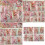 8 φύλλα A5Flowers Paper Χαρτί Scrapbooking Χαρτί χαρτικών Διακοσμητικό χαρτί για χειροτεχνίες 2