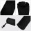 Large Capacity Black Oxford Drumstick Storage Bag for Drummers 6