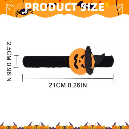 Bracelets à claquer d'Halloween en gros pour enfants 2