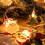Luzes de Natal com Papai Noel e Boneco de Neve, 6M40 LEDs 8
