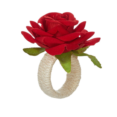 Rosblommor Servettringar Handgjorda1 st 1
