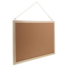 5Ensembles Tableau Liège Double Face En Bois Beige Pour Et Mur