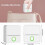Portable Mini USB Wireless Label Printer with Paper, Pocket-Sized for Notes & DIY Crafts, Compatible with iOS & Android 2