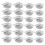 150Pièces Barquettes De Pesée Aluminium Argentées Usage Laboratoire 1