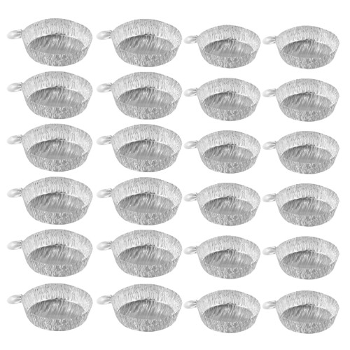 150Pièces Barquettes De Pesée Aluminium Argentées Usage Laboratoire