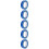 5Rouleaux De Marquage Sol Bleu Eva Adhésif Pour 6