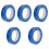 5Rouleaux De Marquage Sol Bleu Eva Adhésif Pour 8