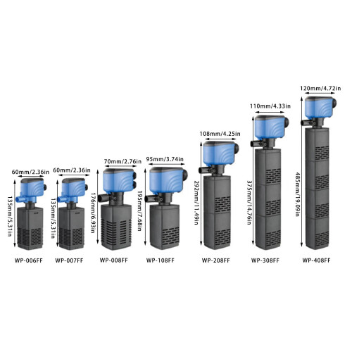 Compacts Internal Turtles Tanks Filter Multiunction Internal Aquariums Filter for Home and Office 2