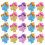 80Pièces Licorne Portable Enfants Multi Usage Mini Adorables 1