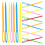 80Pcs Colored Plastic Sewing Needles with Large Eye Safe for Children 1