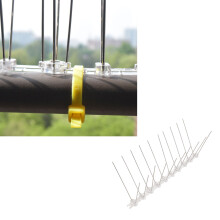 Vielseitiges 12-teilige Edelstahl-Vogelspikes für Fensterbänke & Dächer