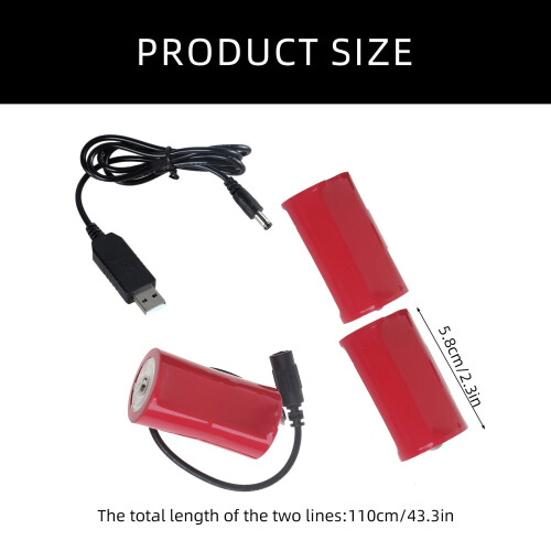 Καλώδιο μετατροπής USB5V2A σε 4.5V 110cm, καλώδιο εξάλειψης για αντικατάσταση D σε 2